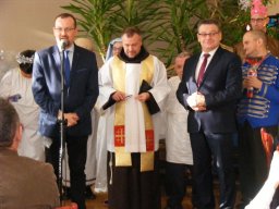 Wigilijne spotkania w Domu Pomocy w Podzamku